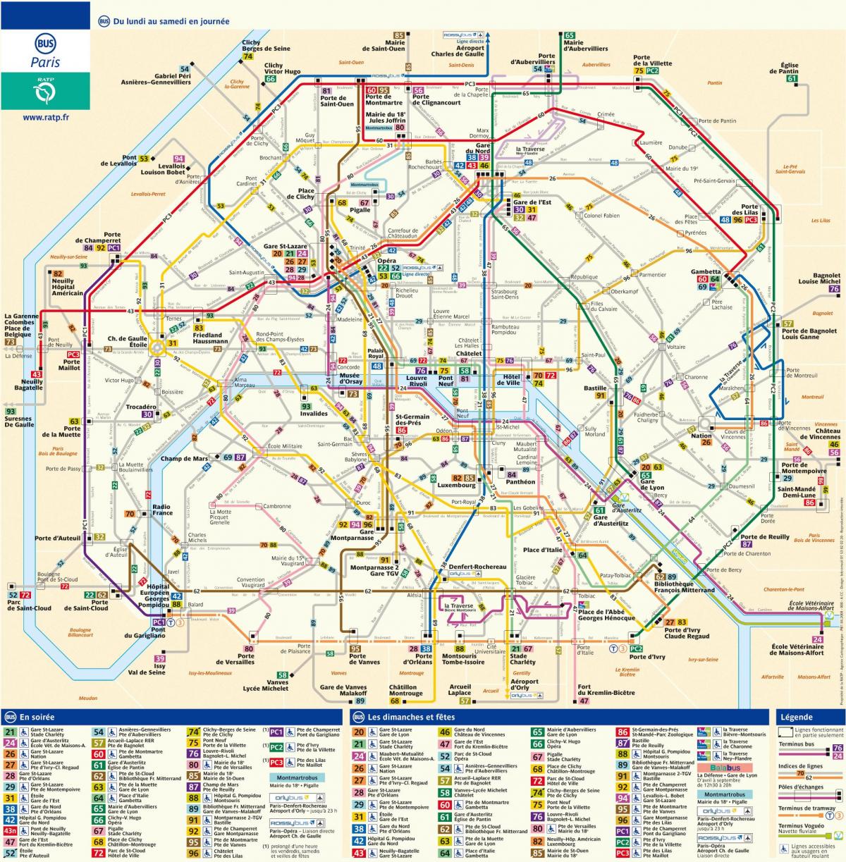 Karte RATP autobusu