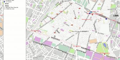 Kartes 14th arrondissement (Paris