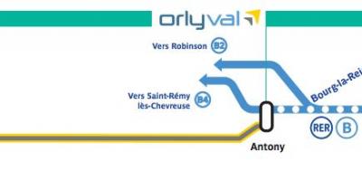 Karte OrlyVal