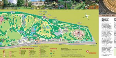 Karte Parc de Bagatelle