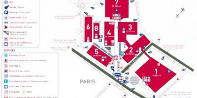 Karte Parīzes expo
