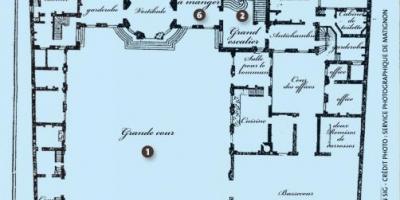 Karte Viesnīca Matignon
